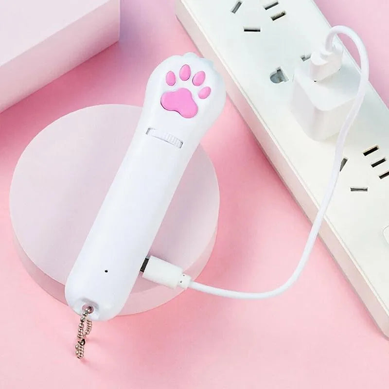 Laser Cat Teaser Interactive Toy