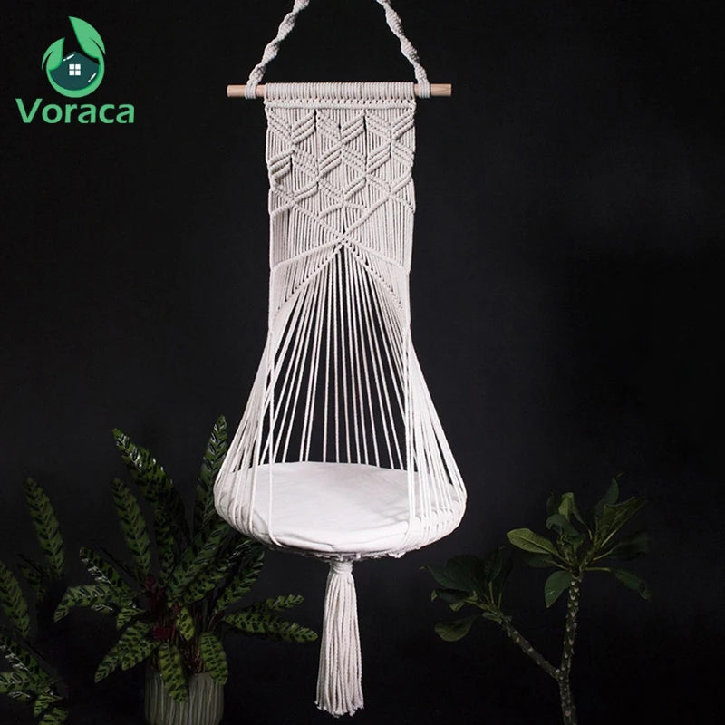 Macrame Cat Swing Bed