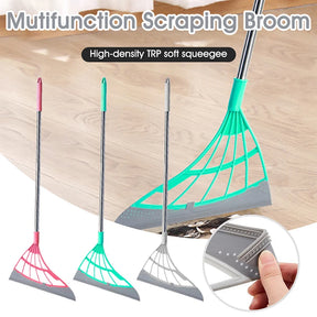 Silicone Magic Broom Window Washing Wiper Squeegee Hand-push Pet Hair Dust Brooms Spatula Household Floor Mirror Cleaning Tools