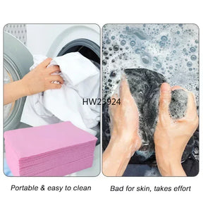 30pcs Laundry Tablets Concentrated Washing Powder Laundry Soap Washing Machine Clothing Strong Cleaning Sheets Detergent